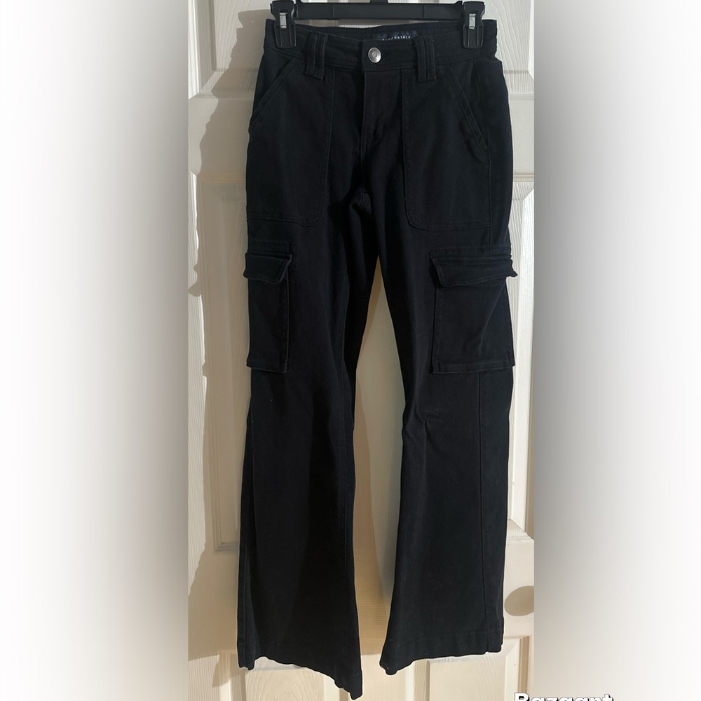 Aeropostale Blue cargo Flare Pants size 000